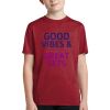 Youth Heather Contender Tee Thumbnail