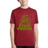 Youth Heather Contender Tee Thumbnail